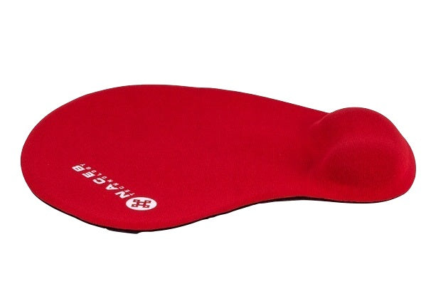 Mouse Pad Naceb Technology - Rojo, Gel Mouse Pad Naceb Technology - Rojo, Gel
